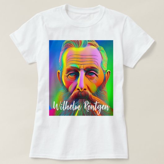 T-shirt Neon Wilhelm Röntgen (Design devant)