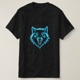 T-shirt Neon Wolf