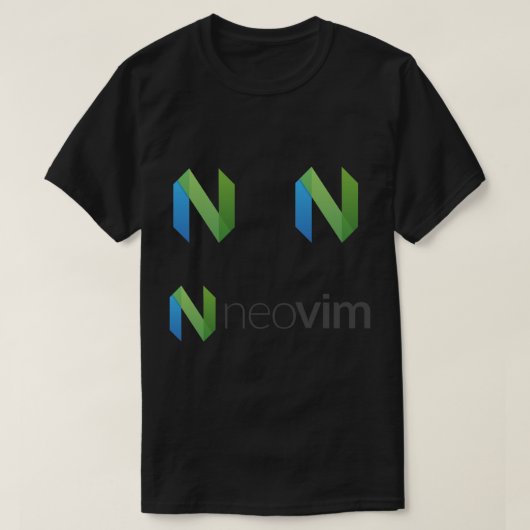 T-shirt Neovim logo crypto sticker pack Sticker Copy (Design devant)