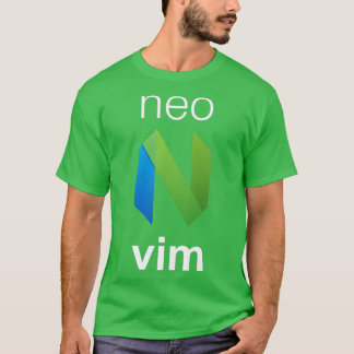 T-shirt neovim neovim text editor vim fork 1