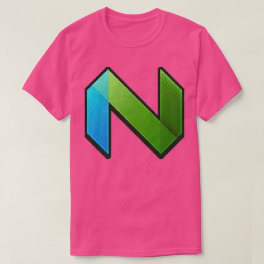 T-shirt Neovim Pixel Art (Design devant)
