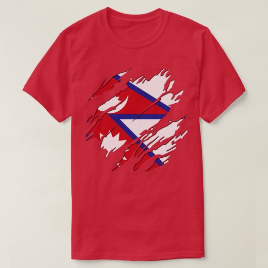 T-shirt Népal toujours (Design devant)
