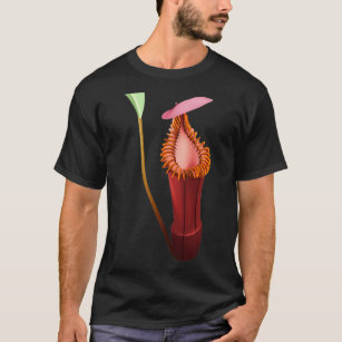 T-shirt Nepenthes Edwardsiana carnivore lanceur plante pl