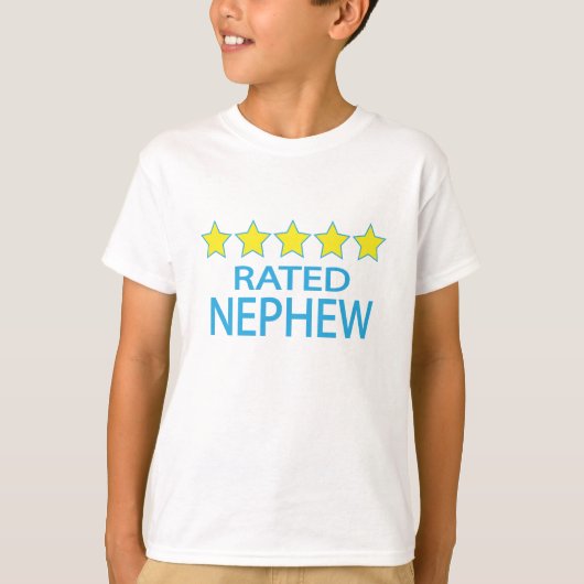 T-shirt Nephew cinq étoiles (Devant)