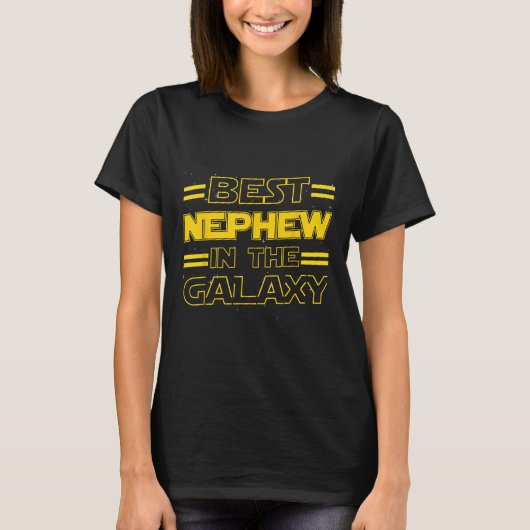 T-shirt Nephew In The Galaxy Funny Fathers Day Gift For Me (Devant)