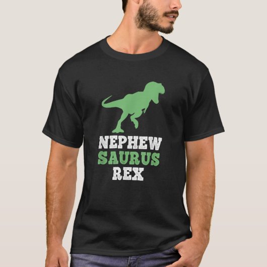 T-shirt Nephew Saurus Rex Dinosaure Dinosaure NephewSaurus (Devant)