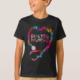 T-shirt Néphrologie de l'infirmière dialyse Maladie rénale