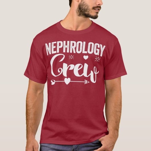 T-shirt Néphrologie Squad Néphrologie Dialyse Infirmière (Devant)