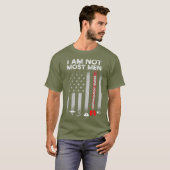 T-shirt Nephrology Nurse Men USA Drapeau Dialyse Infirmièr (Devant entier)