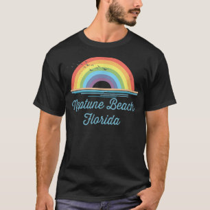 T-shirt Neptune Beach Floride Souvenir graphique