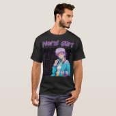 T-shirt Nerd Girl (Devant entier)