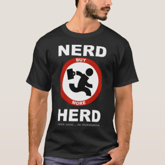 T-shirt Nerd Herd - Geek Chic en surrégime
