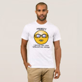 T-shirt NERD ? Je Préfère Le Badass Intellectuel (Devant entier)