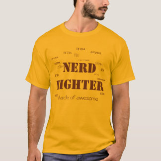 T-shirt Nerdfigher :