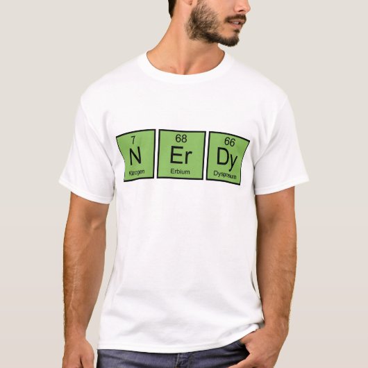 T-shirt Nerdy (Devant)