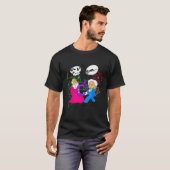 T-shirt Nerdy Funny Pythagoras Lutter Sur C Mat Carré (Devant entier)