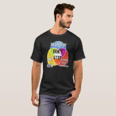 T-shirt Nerdy N'arrêtez pas Venn Diagram Algebra Math Ense (Devant entier)