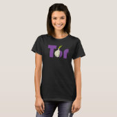 T-shirt Nerdy TOR Onion Programmateur Hacker Informatique (Devant entier)