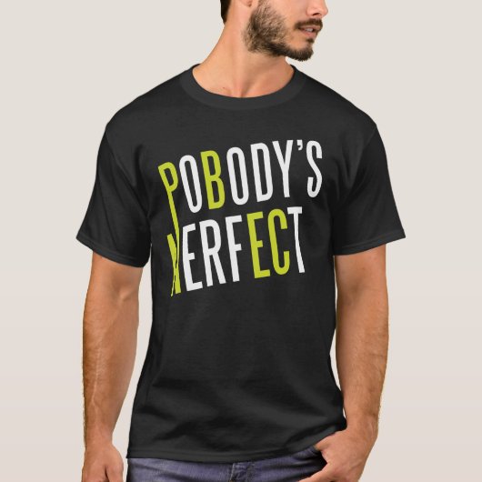 T-shirt Nerfect de Pobody (Devant)