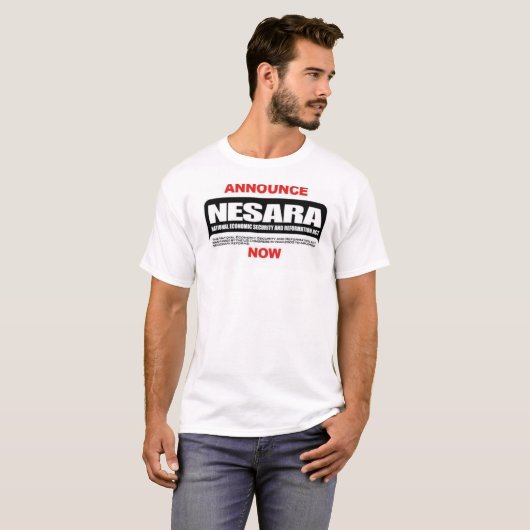 T-shirt Nesara (Devant entier)