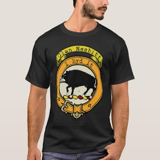 T-shirt Nesbitt Clan Scottish Crest 1 (Devant)
