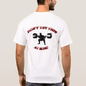 T-shirt N'essayez pas ceci (Dos)