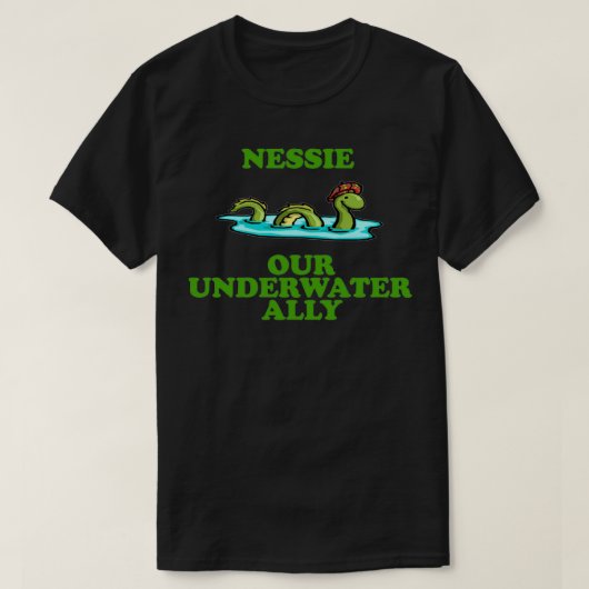 T-shirt Nessie Notre Allée Sous-Marine Napoléon Dynamite (Design devant)