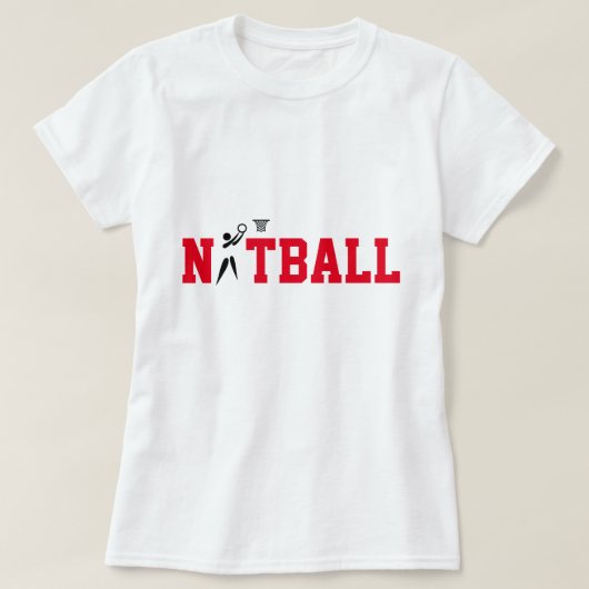 T-shirt Net-ball de thème de clipart (images graphiques) (Design devant)