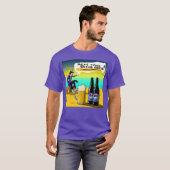 T-shirt Net time bring beer vintage (Devant entier)