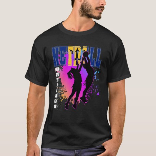 T-shirt Netball de la Barbade (Devant)