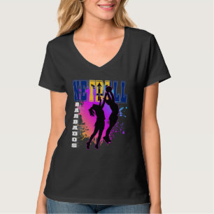 T-shirt Netball de la Barbade