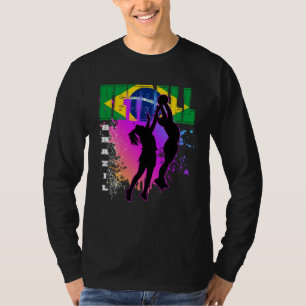 T-shirt Netball du Brésil