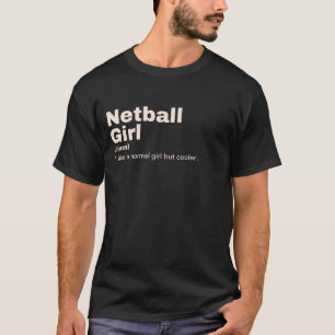 T-shirt Netball Girl - Netball
