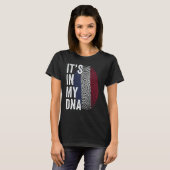 T-shirt Netherlands It's In My DNA Dutch Fingerprint Holla (Devant entier)