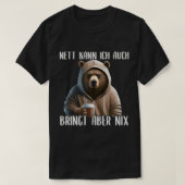 T-shirt Nett Kann Ich Auch Bringt Aber Nix, Evil & Grumpy (Design devant)