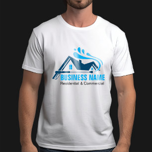 T-shirt Nettoyage de l'alimentation par lavage de pression