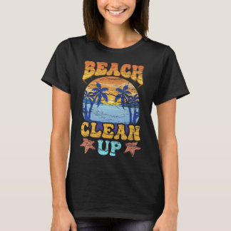 T-shirt Nettoyage De Plages Nettoyage De La Côte