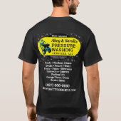 T-shirt Nettoyage de pression (Dos)