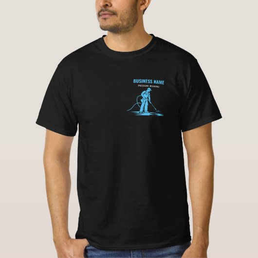 T-shirt Nettoyage de toiture sous pression Professionnel (Devant)