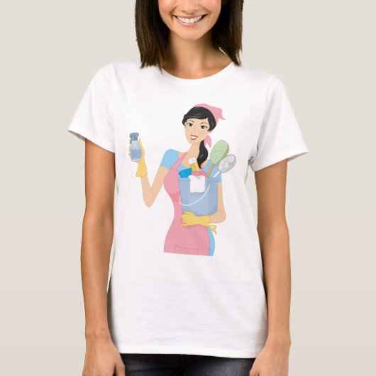 T-shirt Nettoyage des femmes (Devant)