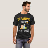 T-shirt Nettoyage du jour de la bière (Devant entier)