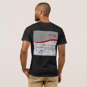 T-shirt Nettoyage Et Entretien Des Bateaux  (Dos entier)