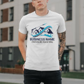 T-shirt Nettoyage professionnel de la maison Lave-linge bl