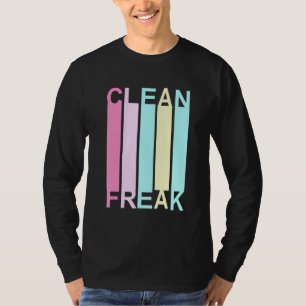T-shirt Nettoyer Freak Nettoyant Lady Ocd Retro