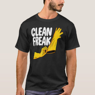 T-shirt Nettoyer le nettoyeur de freak femmes équipe de ne