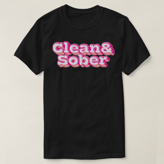 T-shirt Nettoyer Sober (Design devant)