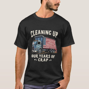 T-shirt Nettoyer vos 4 ans Trump Garbage Inaguration