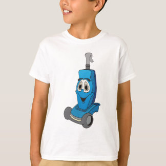 T-shirt Nettoyeur de vide bleu