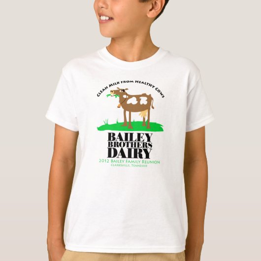 T-shirt Nettoyez le lait des vaches saines (Devant)