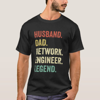 T-shirt Network Engineer Dada Husband Network Specialist